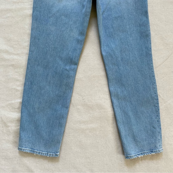 Abercrombie & Fitch The Dad High Rise Curve Love Jeans - Picture 14 of 15